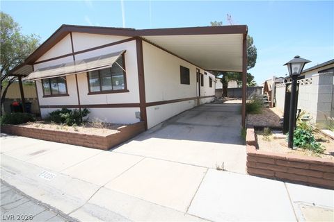 Mobile Home For Sale - 3225 Tularosa Lane<br/> Las Vegas, NV 89122