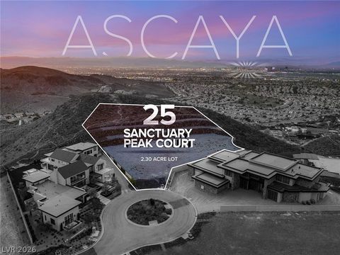 25 Sanctuary Peak Court Henderson NV 89012