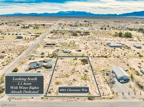 Vacant Land For Sale - 4961 E Cheyenne Way<br/> Nye County, Pahrump, NV 89061