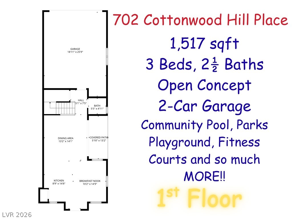 702 Cottonwood Hill Place