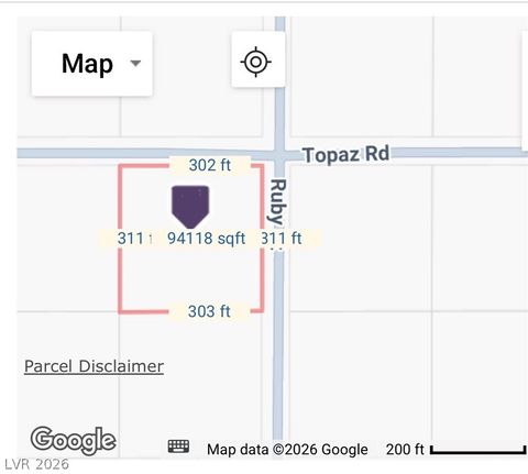 Vacant Land For Sale - 1781 W Topaz Road<br/> Pahrump, NV 89060