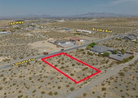 Vacant Land For Sale - 1761 Omaha Avenue<br/> Pahrump, NV 89048