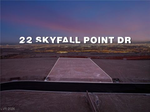 22 Skyfall Point Drive Las Vegas NV 89138
