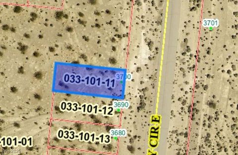 Vacant Land For Sale - 3700 N Jenny Circle<br/> Nye County, Pahrump, NV 89060