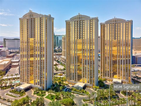 Photo of 135 E Harmon Avenue #3704, Las Vegas, NV 89109 (MLS # 2765352)