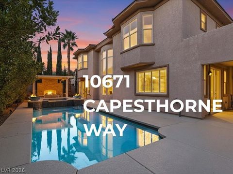 Property photo of 10671 capesthorne way, las vegas, NV 89135