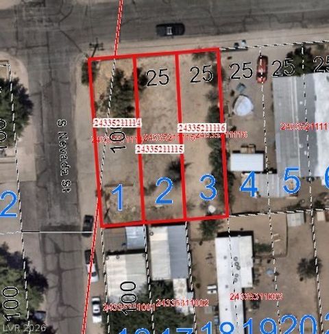 Vacant Land For Sale - 308 E Hill Street<br/> Searchlight, NV 89046