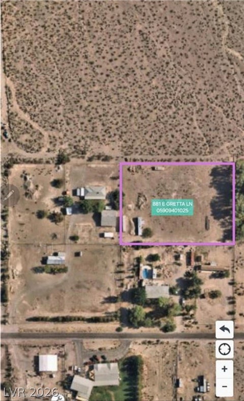 Vacant Land For Sale - 881 E Gretta Lane<br/> Indian Springs, NV 89018