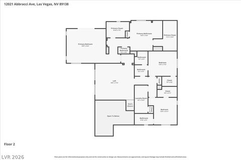 Tiny photo for 12021 Abbracci Avenue, Las Vegas, NV 89138 (MLS # 2793441)