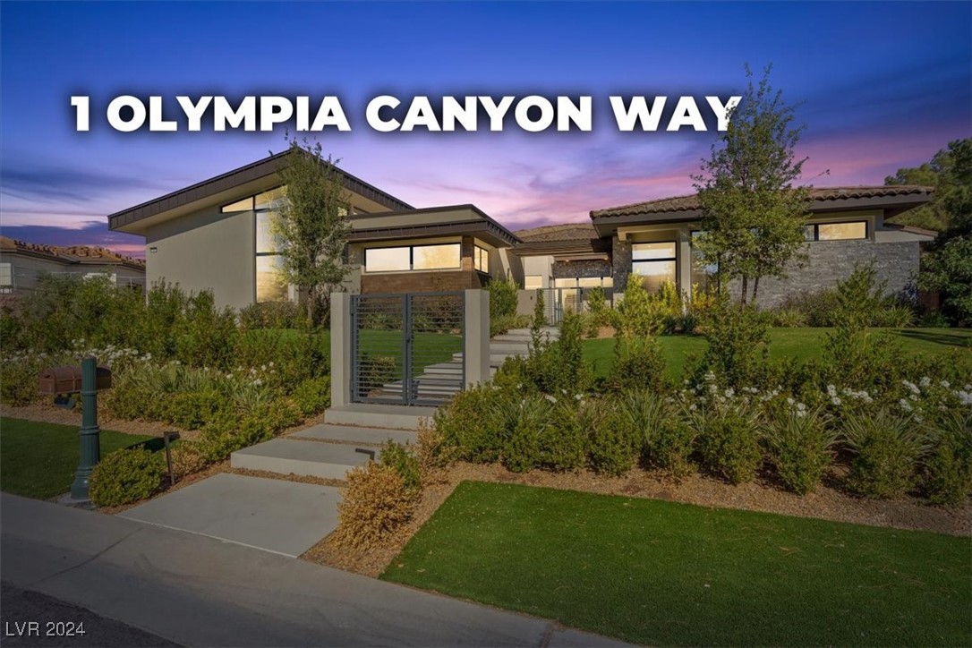 1 Olympia Canyon Way