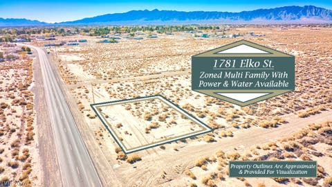 Vacant Land For Sale - 1781 Elko Street<br/> Pahrump, NV 89048
