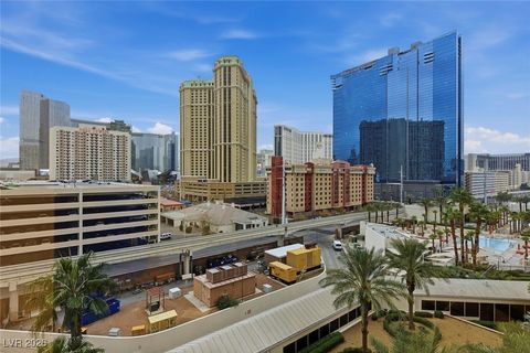 Photo of 145 E Harmon Avenue #511, Las Vegas, NV 89109 (MLS # 2743807)