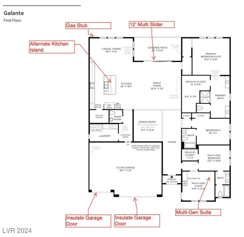 5733 Granite Landing Court, Las Vegas, Nevada image 2