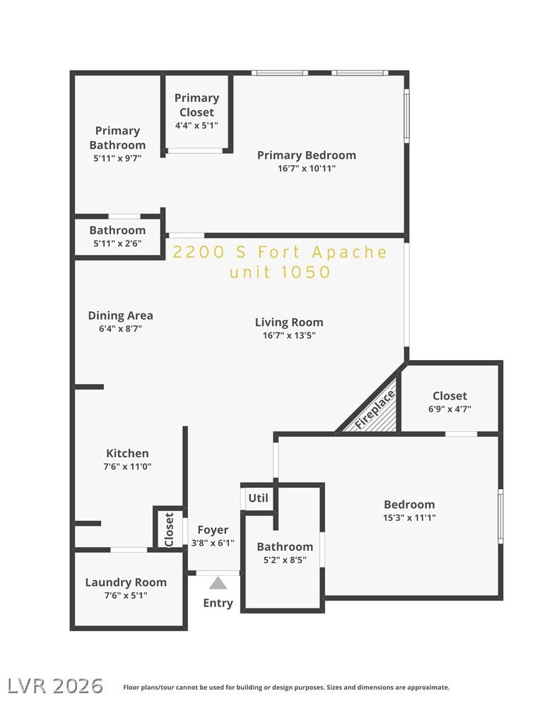 2200 S Fort Apache Road 1050