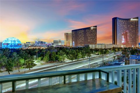 Photo of 360 E Desert Inn Road #607, Las Vegas, NV 89109 (MLS # 2743476)