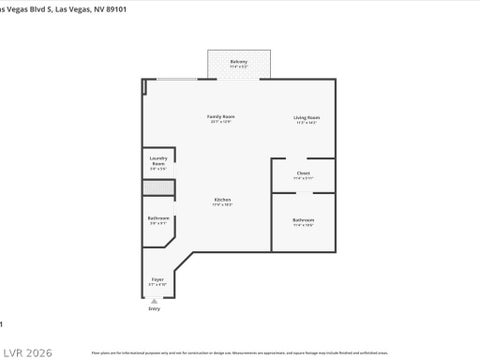 Tiny photo for 900 Las Vegas Boulevard #814, Las Vegas, NV 89101 (MLS # 2798298)