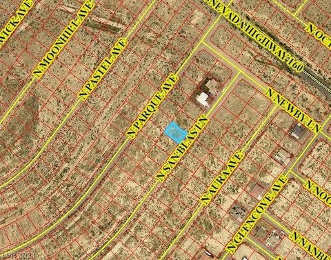 Vacant Land For Sale - 6800 N San Blas Lane<br/> Pahrump, NV 89060