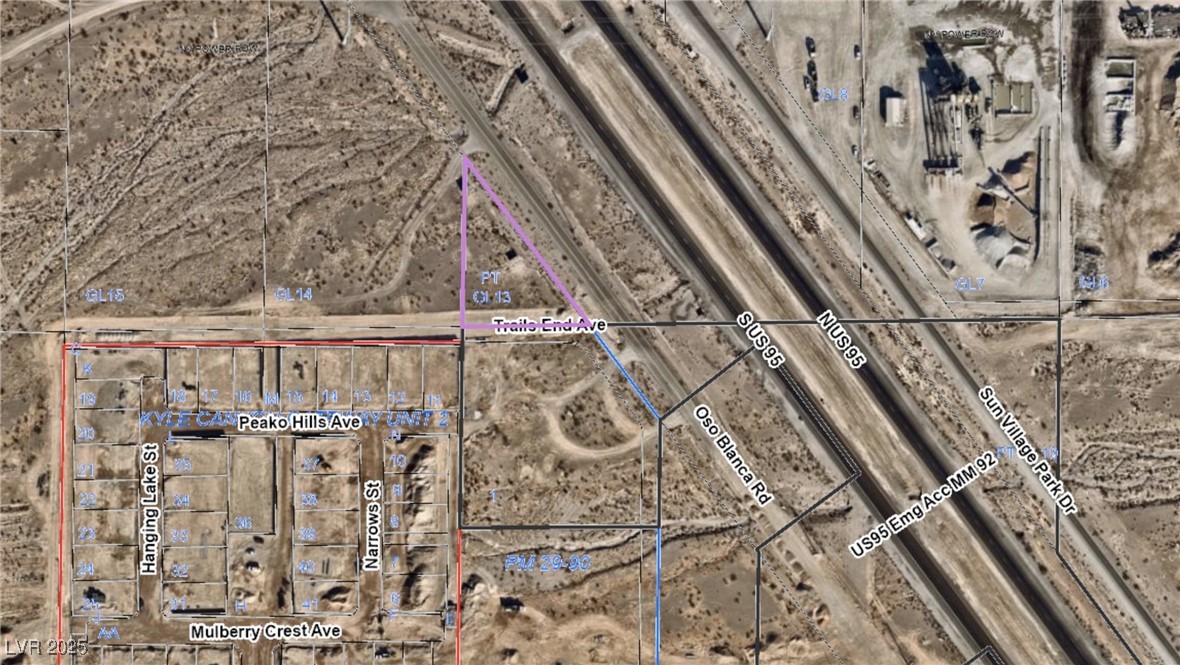 Trails End Ave & Oso Blanca Rd