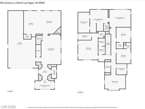 Tiny photo for 4021 Villa Serena Lane, North Las Vegas, NV 89081 (MLS # 2799388)
