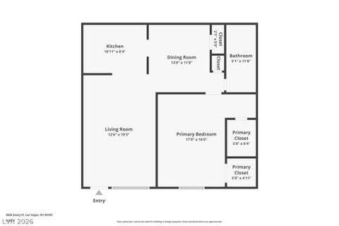 Tiny photo for 2838 Geary Place #4017, Las Vegas, NV 89109 (MLS # 2755343)