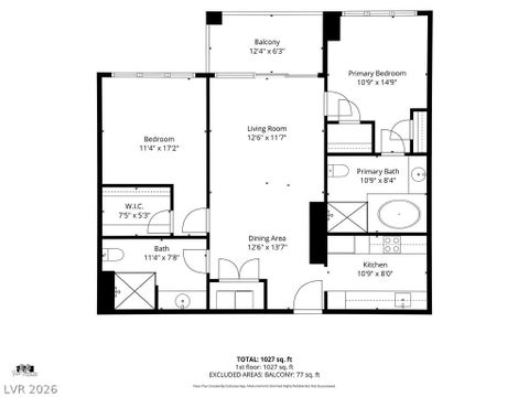 Tiny photo for 2700 Las Vegas Boulevard #1104, Las Vegas, NV 89109 (MLS # 2802112)