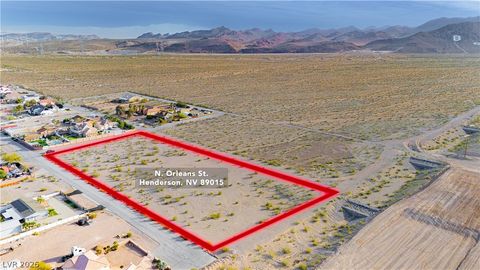 Vacant Land For Sale - N Orleans Street<br/> Henderson, NV 89015