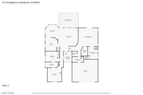 Tiny photo for 511 Coolidge Avenue, Henderson, NV 89015 (MLS # 2800528)