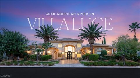 3040 American River Lane Las Vegas NV 89135