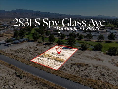 Vacant Land For Sale - 2831 S Spy Glass Avenue<br/> Pahrump, NV 89048