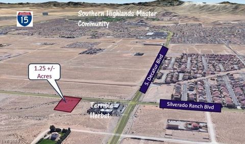 Vacant Land For Sale - Silverado Ranch & Decatur Boulevard<br/> Clark County, Las Vegas, NV 89124