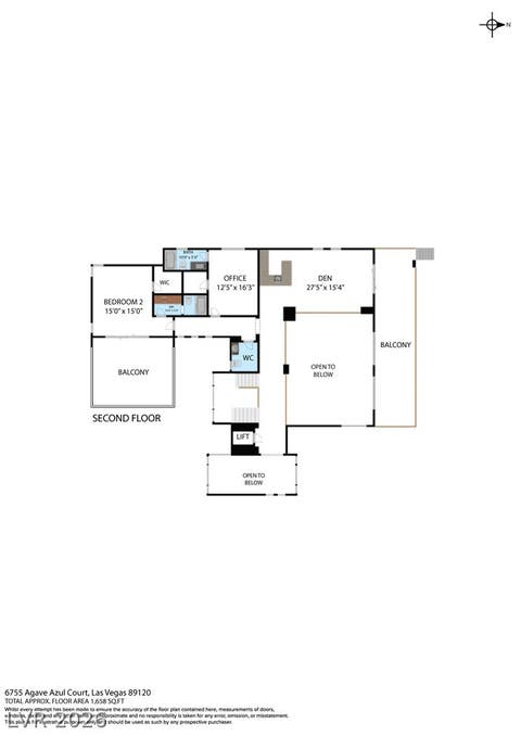 Tiny photo for 6755 Agave Azul Court, Las Vegas, NV 89120 (MLS # 2750184)