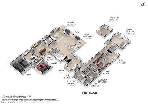 Tiny photo for 6755 Agave Azul Court, Las Vegas, NV 89120 (MLS # 2750184)
