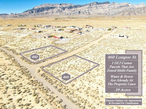 Vacant Land For Sale - 460 W Lompoc Street<br/> Pahrump, NV 89060