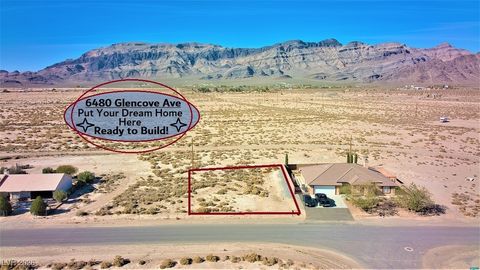 Vacant Land For Sale - 6480 Glencove Avenue<br/> Pahrump, NV 89060