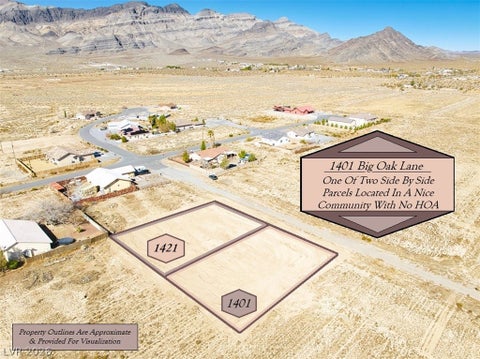 Vacant Land For Sale - 1401 Big Oak Lane<br/> Nye County, Pahrump, NV 89060