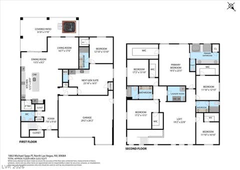 Tiny photo for 1863 Michael Springs Place, North Las Vegas, NV 89084 (MLS # 2791967)