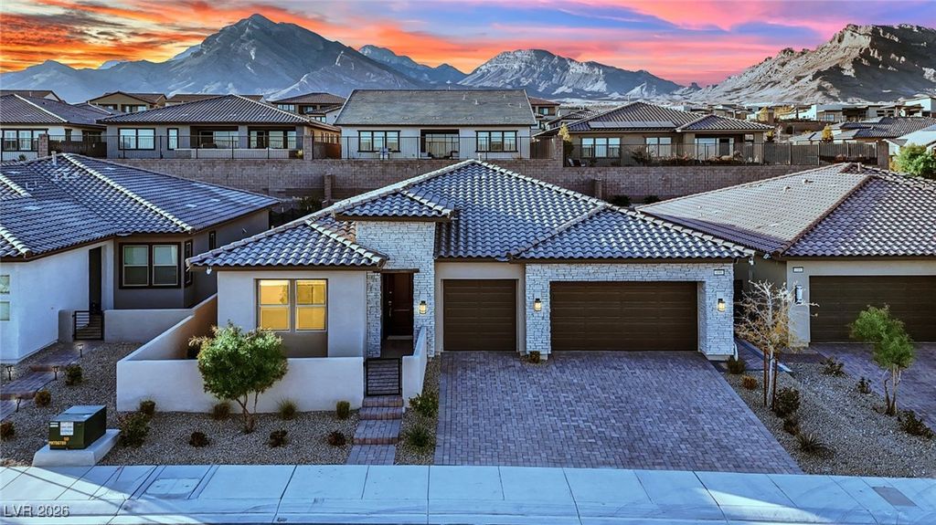 Photo of 199 Bella Noche Street, Las Vegas, NV 89138 (MLS # 2753236)