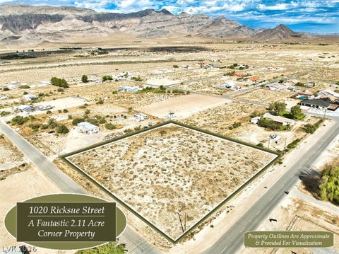 Vacant Land For Sale - 1020 Ricksue Street<br/> Pahrump, NV 89060
