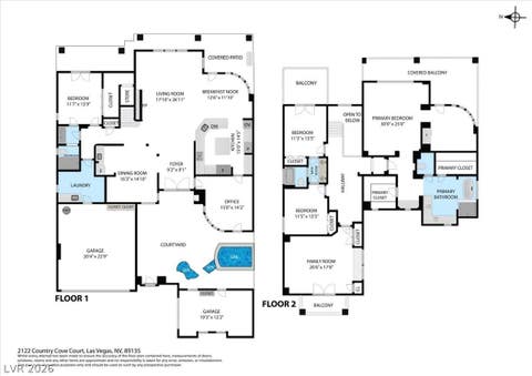 Tiny photo for 2122 Country Cove Court, Las Vegas, NV 89135 (MLS # 2781919)