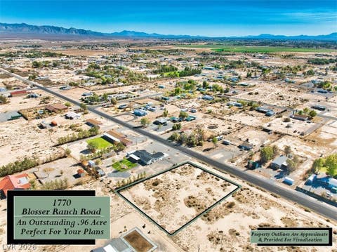 Vacant Land For Sale - 1770 W Blosser Ranch Road<br/> Pahrump, NV 89060