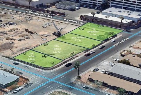 Vacant Land For Sale - 1801 Fairfield Avenue<br/> Clark County, Las Vegas, NV 89102