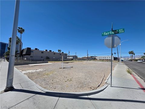 Vacant Land For Sale - 1900 Fairfield Avenue<br/> Las Vegas, NV 89102
