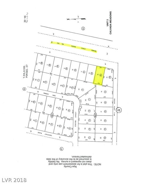 Vacant Land For Sale - 3040 N Frontage<br/> Pahrump, NV 89060