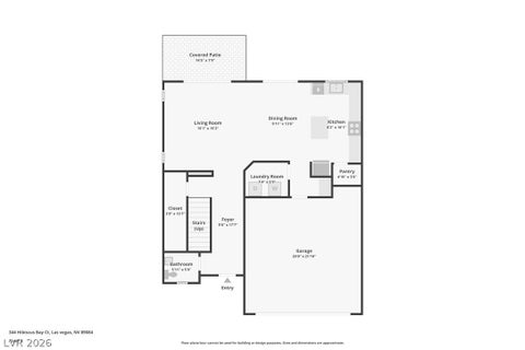 Tiny photo for 344 Hibiscus Bay Court, North Las Vegas, NV 89084 (MLS # 2799816)