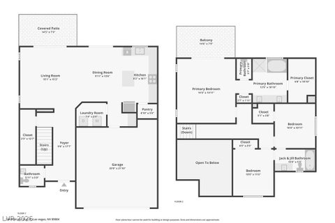 Tiny photo for 344 Hibiscus Bay Court, North Las Vegas, NV 89084 (MLS # 2799816)