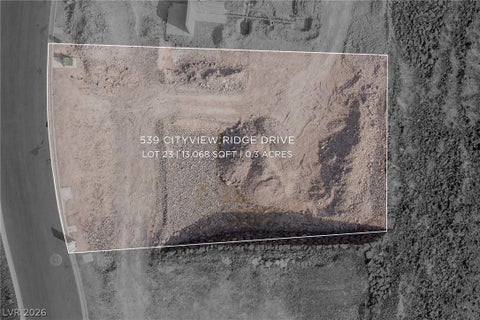 Vacant Land For Sale - 539 Cityview Ridge Drive<br/> Henderson, NV 89012