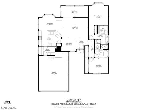 Tiny photo for 10428 Villa Ridge Drive, Las Vegas, NV 89134 (MLS # 2791338)