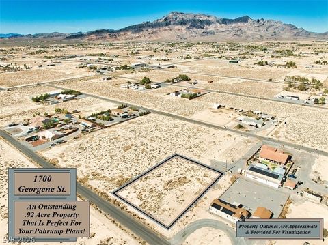 Vacant Land For Sale - 1700 Georgene Street<br/> Pahrump, NV 89060