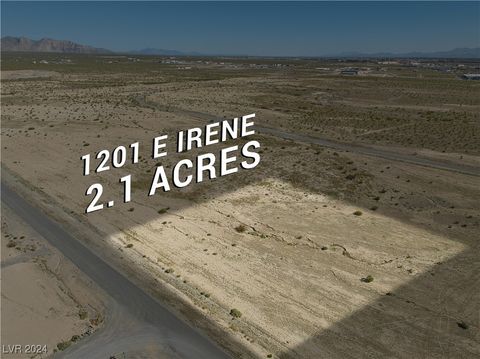 Vacant Land For Sale - 1201 E Irene Street<br/> Pahrump, NV 89060