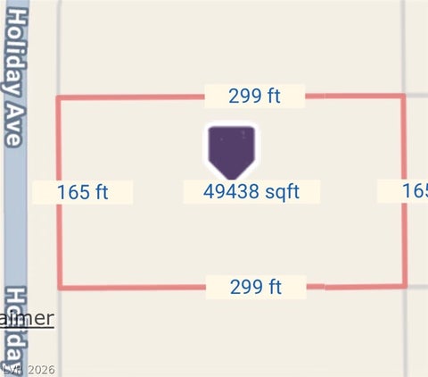 Vacant Land For Sale - 3891 S Holliday Avenue<br/> Pahrump, NV 89048